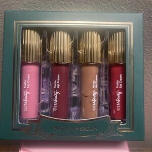 ULTA Beauty Matte Lip Cream Set - Pink, Red, Brown